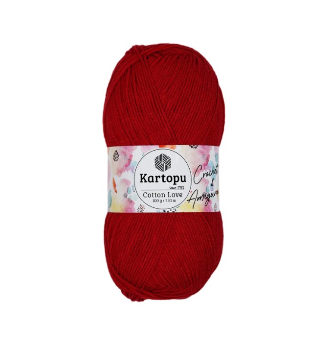 Прежда Картопу Котън Лов/ Kartopu Cotton Love памук и акрил - Image 14