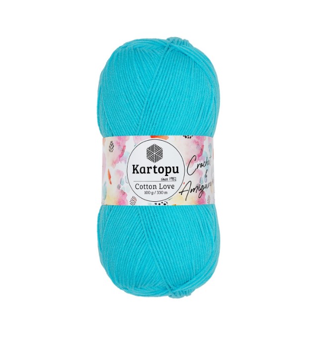 Прежда Картопу Котън Лов/ Kartopu Cotton Love памук и акрил - Image 9