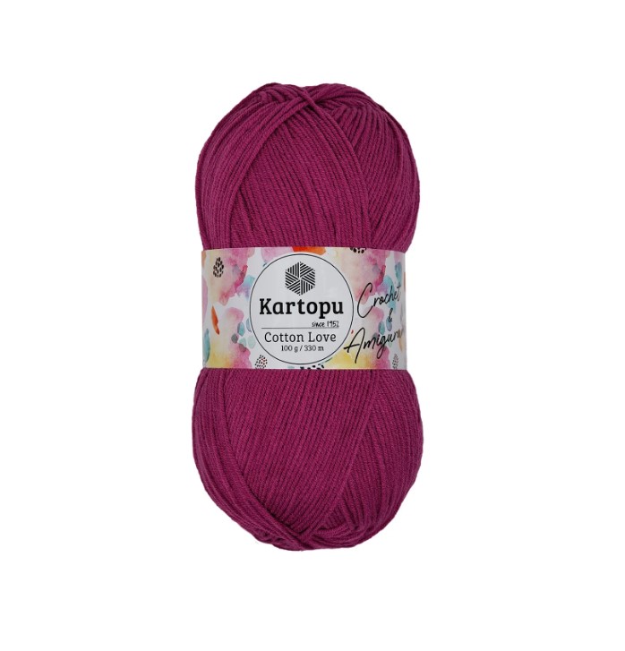 Прежда Картопу Котън Лов/ Kartopu Cotton Love памук и акрил - Image 8