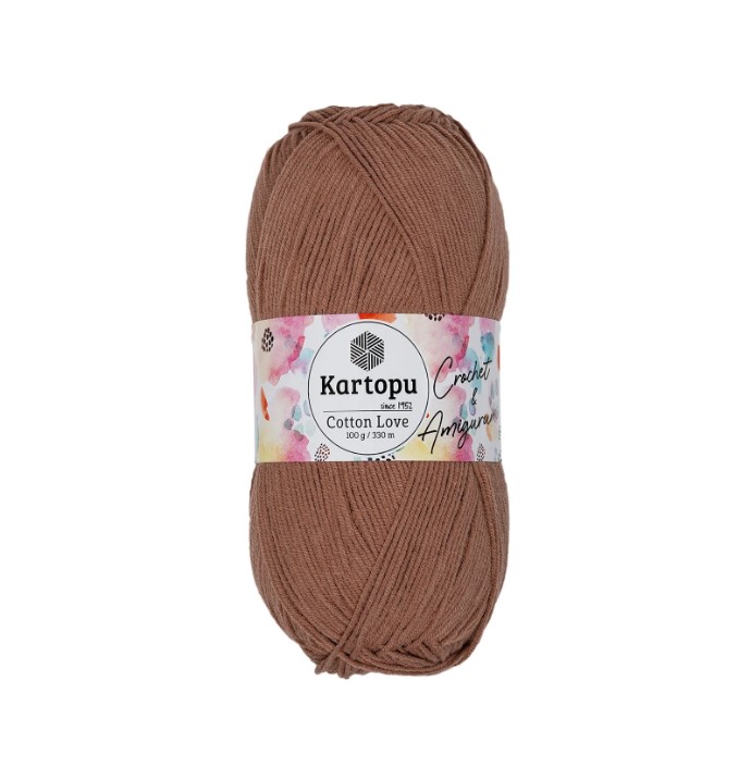Прежда Картопу Котън Лов/ Kartopu Cotton Love памук и акрил - Image 4