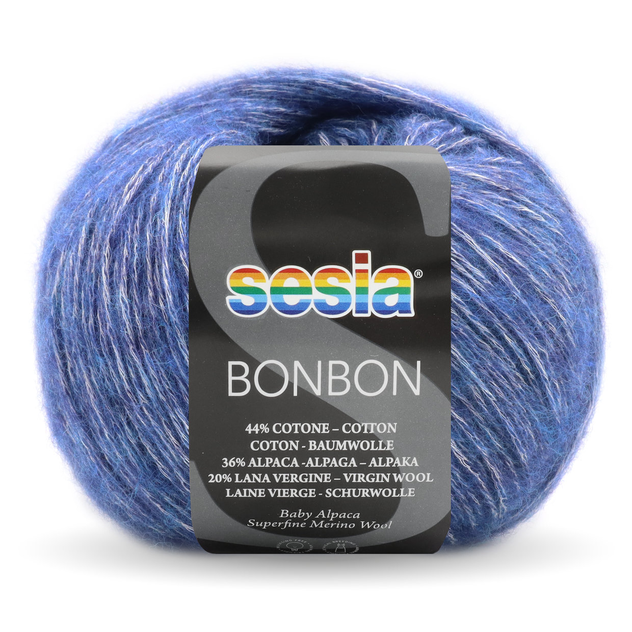 Прежда от естествени влакна Sesia Bonbon – памук, алпака и мерино - Image 5