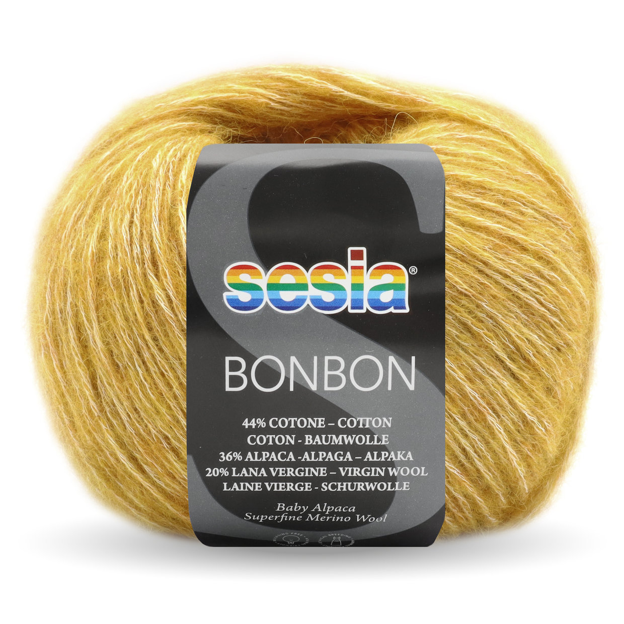 Прежда от естествени влакна Sesia Bonbon – памук, алпака и мерино - Image 6