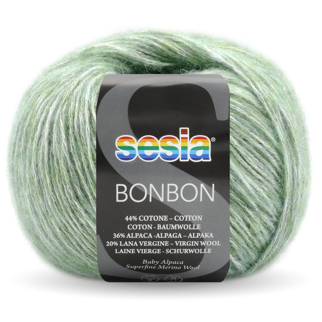 Прежда от естествени влакна Sesia Bonbon – памук, алпака и мерино - Image 7
