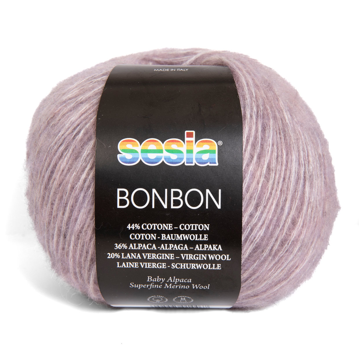 Прежда от естествени влакна Sesia Bonbon – памук, алпака и мерино - Image 8