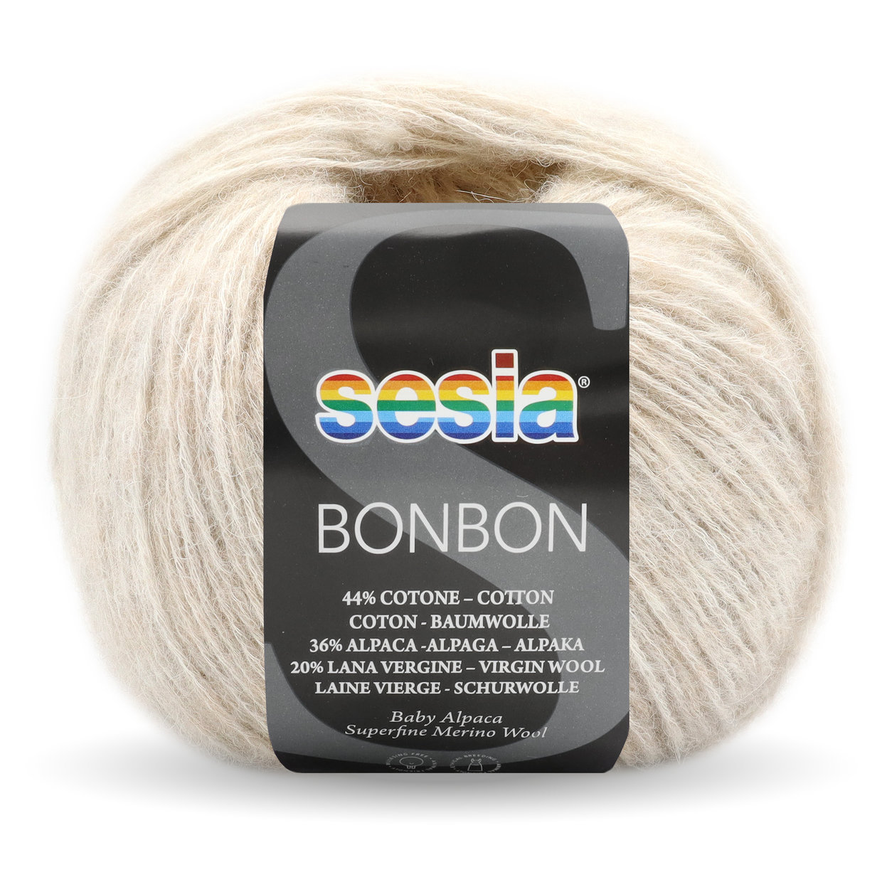 Прежда от естествени влакна Sesia Bonbon – памук, алпака и мерино - Image 9
