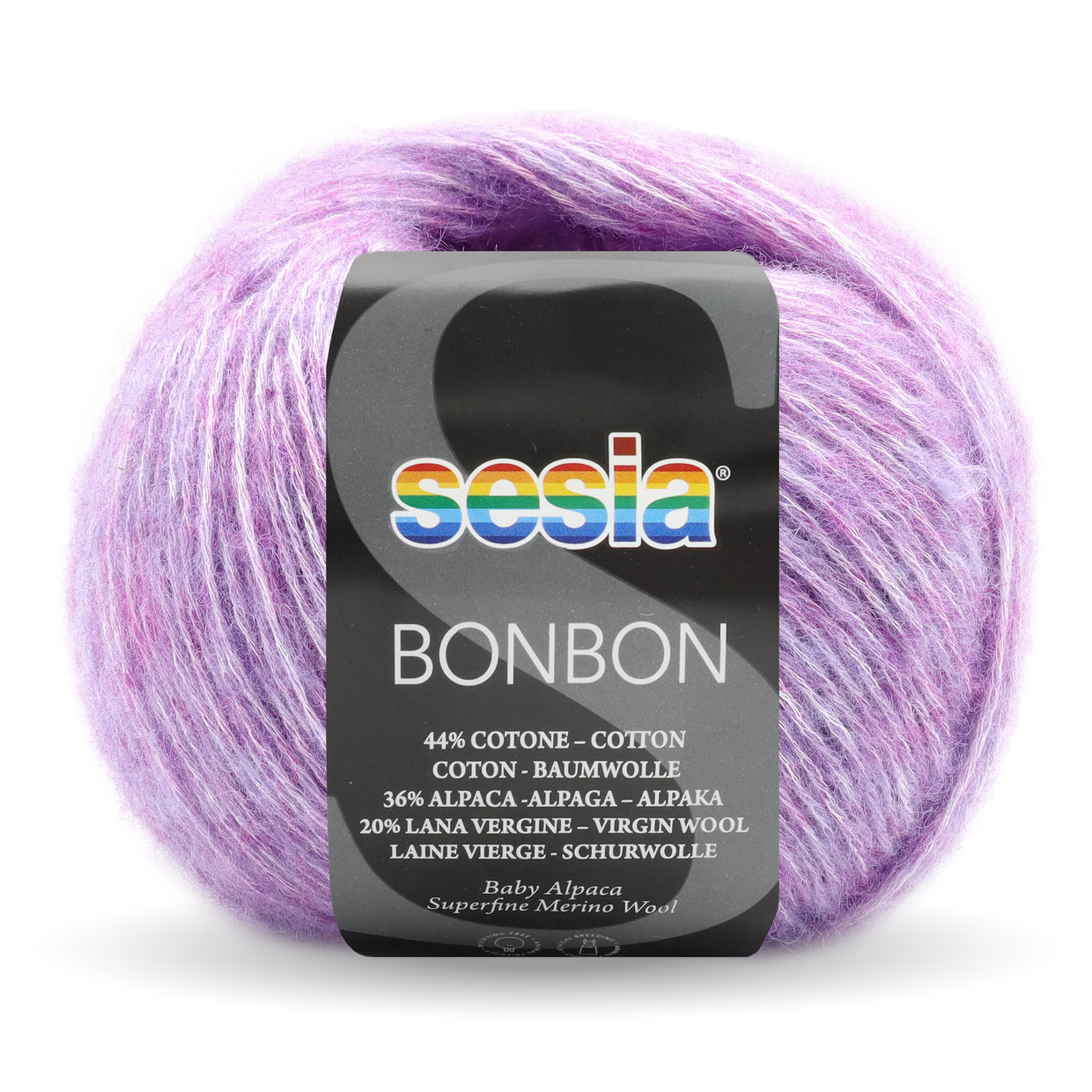 Прежда от естествени влакна Sesia Bonbon – памук, алпака и мерино - Image 10